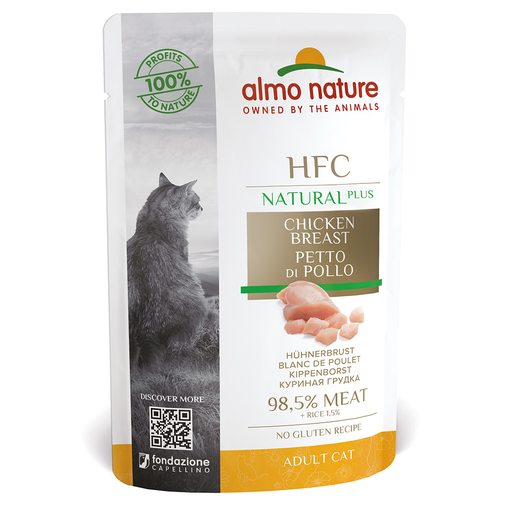 "Almo Nature" Hfc Cat Natural Plus Peito de Frango