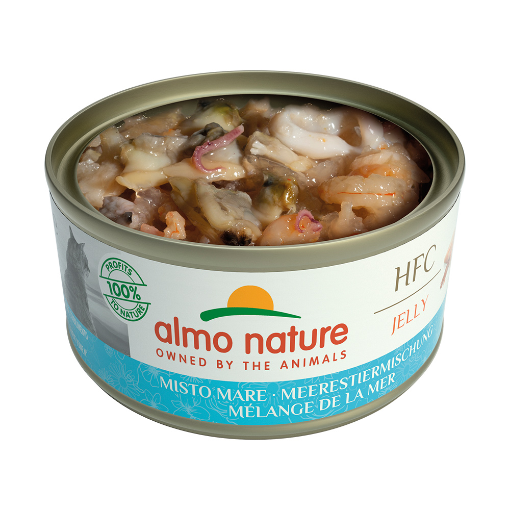 "Almo Nature" Hfc Cat Jelly Marisco Sortido