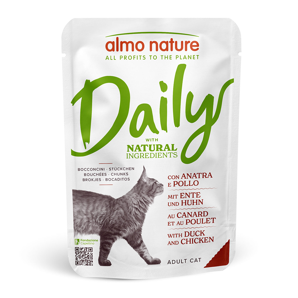 Almo Nature Daily Gato Frango e Pato