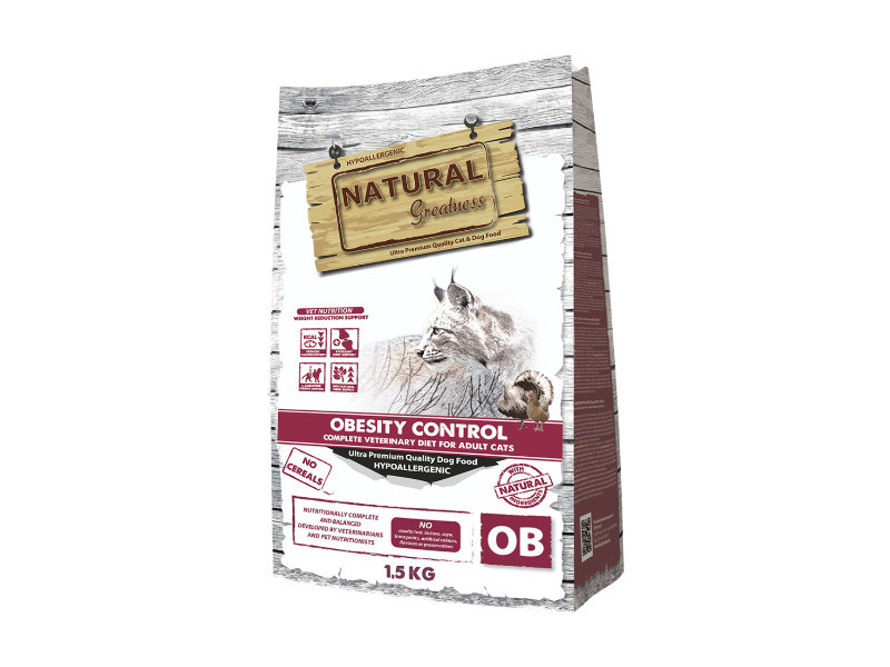 Natural Greatness Veterinary Obesity Control Diet Cat