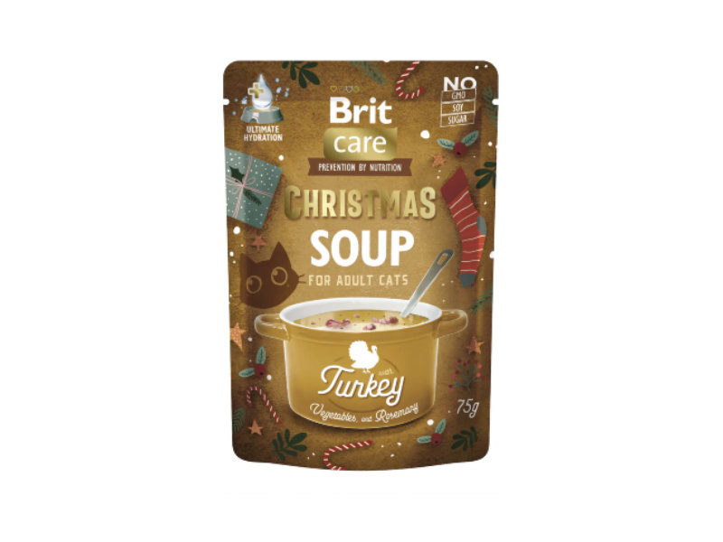 Brit Care Cat Christmas – Sopa Húmida para Gato de Peru