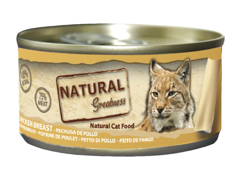 Natural Greatness Chicken Breast – Peito de Frango Natural para Gato