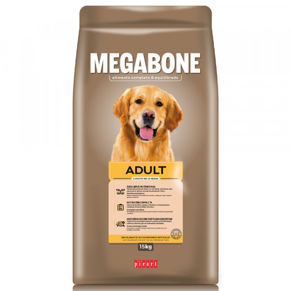 Picart Megabone Adult  - Ração seca para cão