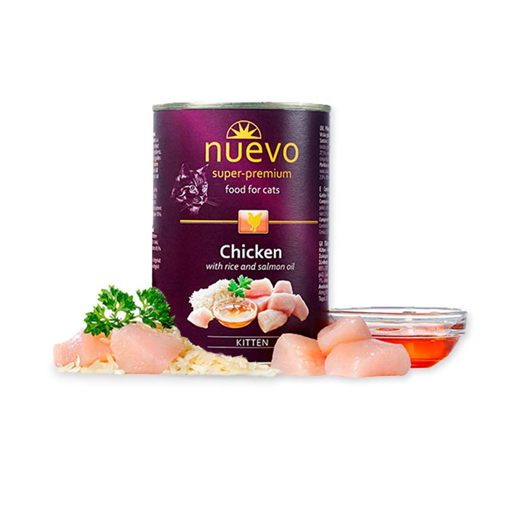 NUEVO Kitten – Alimento Húmido para Gatinhos Frango e Arroz