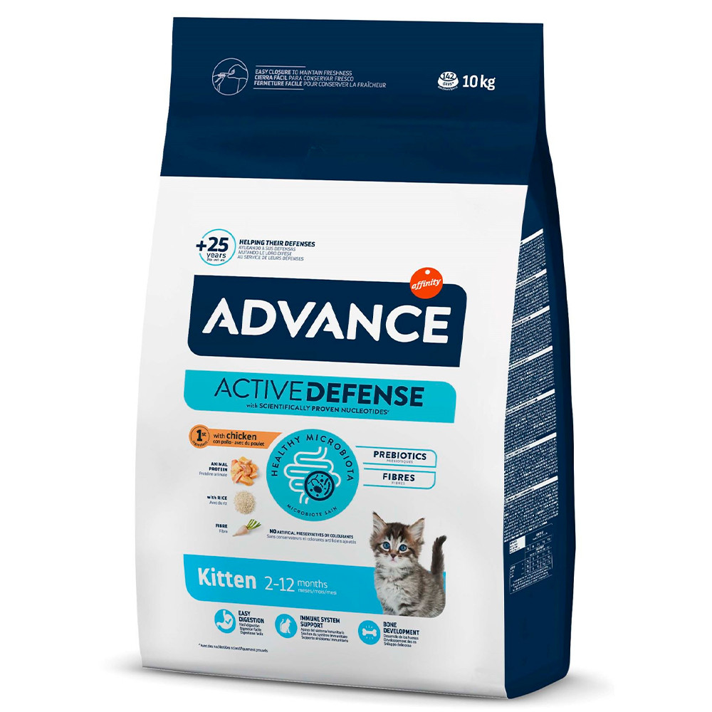 Advance Kitten – Ração seca para gatinho – Frango e Arroz