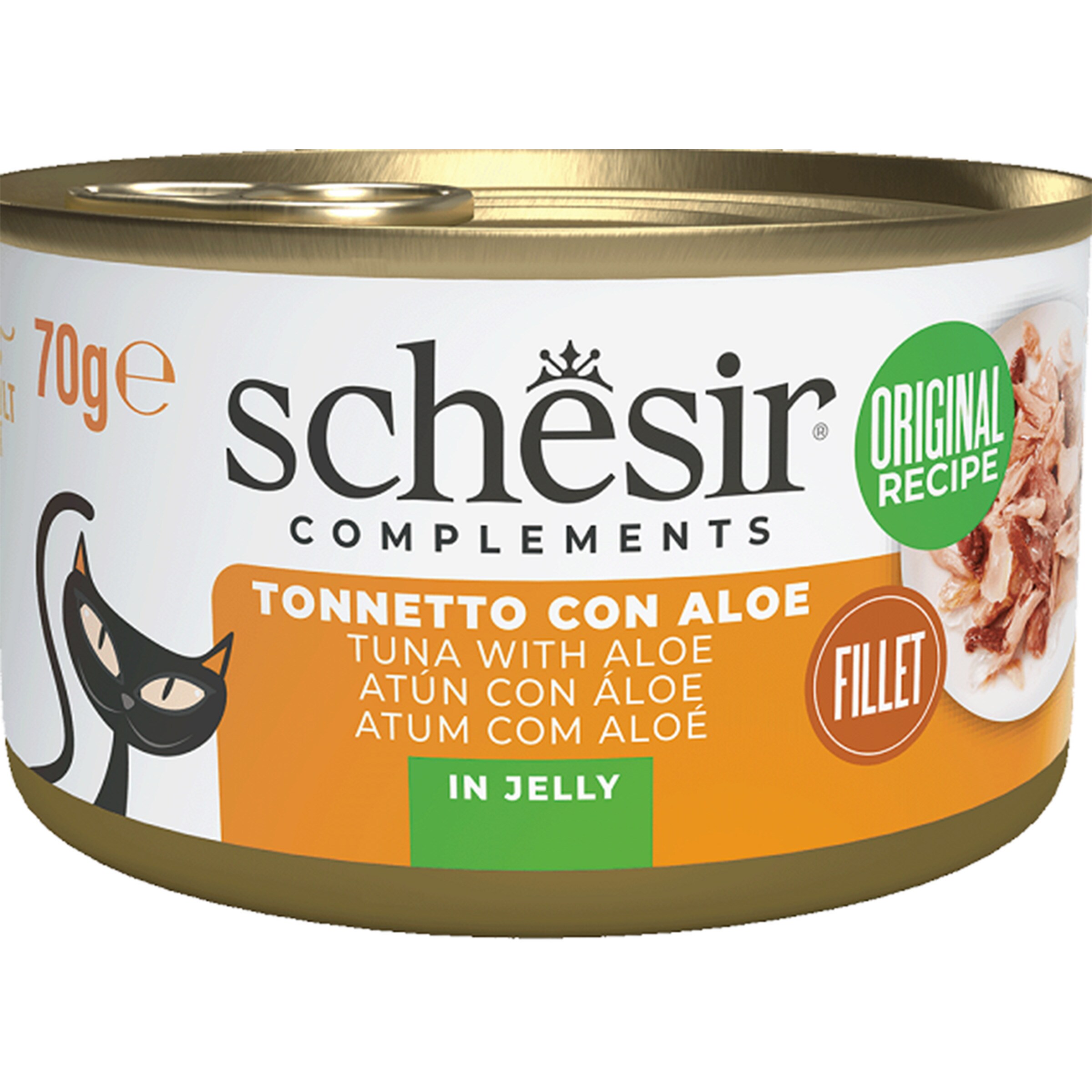 Schesir Gato Atum & Aloe em Gelatina