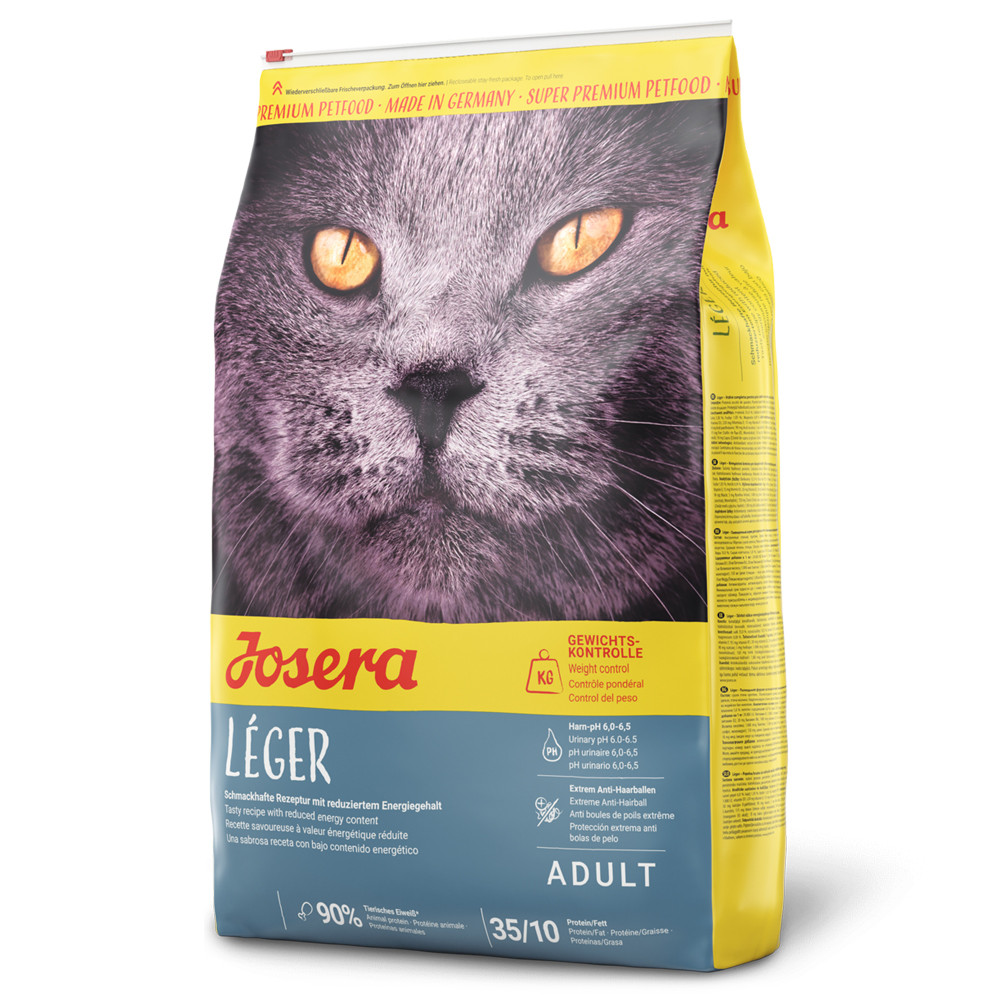 Josera Léger – Ração seca para gato adulto de interior para controlo do peso