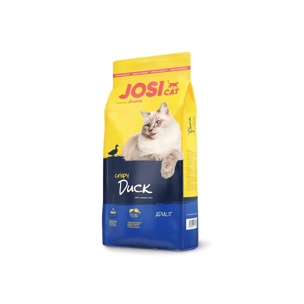 JosiCat Crispy Duck – Ração seca para gato adulto