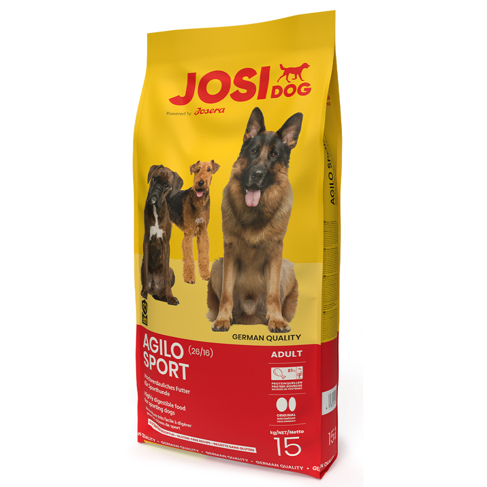 JosiDog Agilo Sport – Ração seca para cão adulto