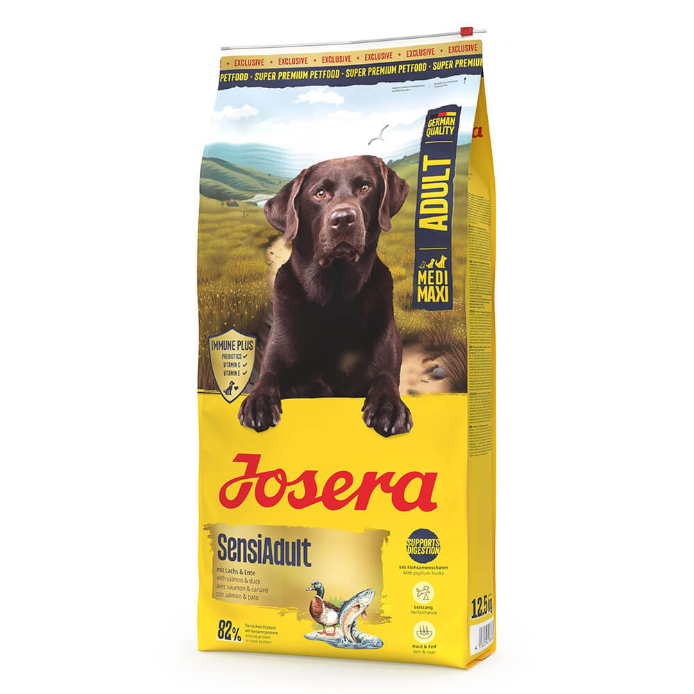 Josera Sensi Adult - Ração seca para cão adulto ativo com sensibilidades de Pato e salmão