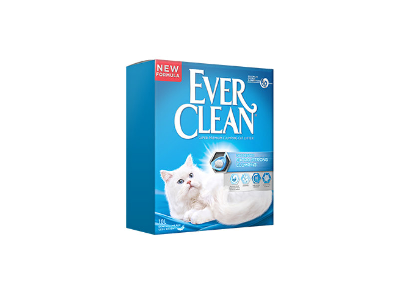 Areia para Gatos Auto Aglomerante Ever Clean Extra Strong Unscented